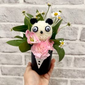 Mr Panda Mini Tux Arrangement