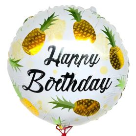 Happy Birthday Balloon - Yellow